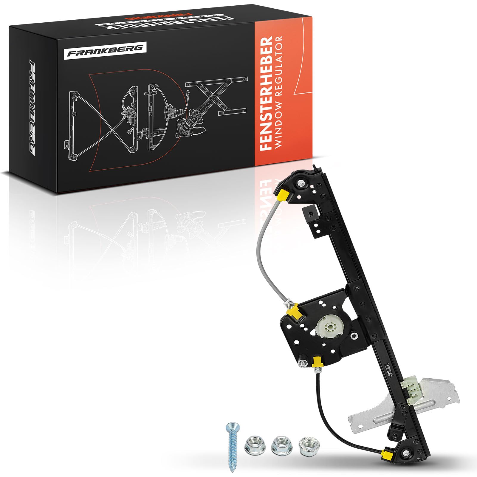 Frankberg Alzacristallo Meccanismo alzacristallo Elettrico senza Motore Anteriore sinistro senza piastra 4/5-Porte Compatibile con C3 II SC C3 Picasso SH Replace# 9221FR,9221FQ