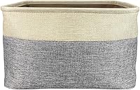 Vista 3 de Cesta de almacenamiento plegable personalizada con un lindo perro bulldog francés, plegable de tela resistente, cubo de almacenamiento para juguetes