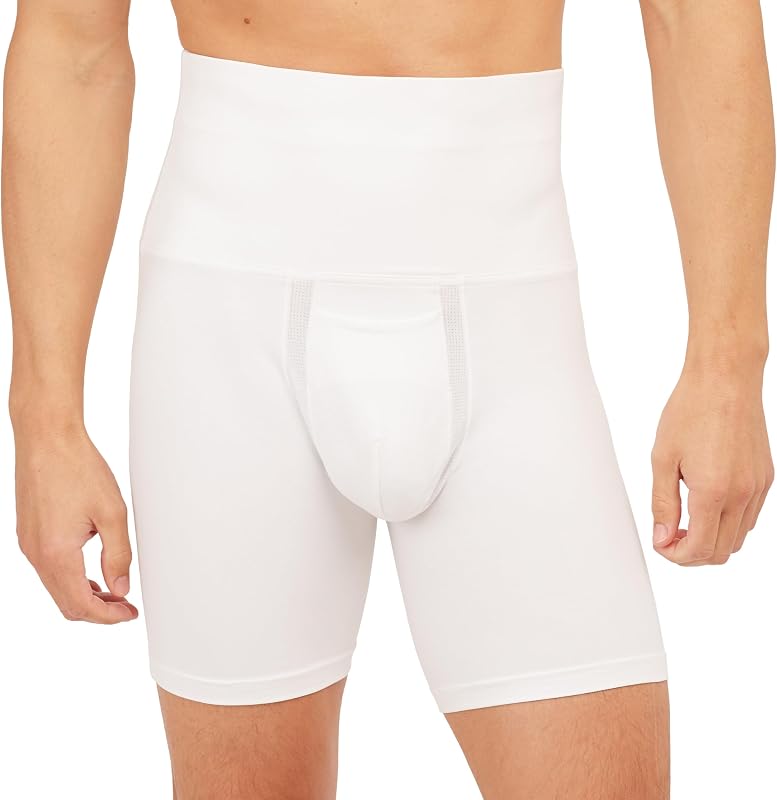 SPANX Men’s Sculpt Cotton Boxer Brief - Men’s Cotton Underwear - Flattering Everyday Support - Breathable & Moisture Wicking