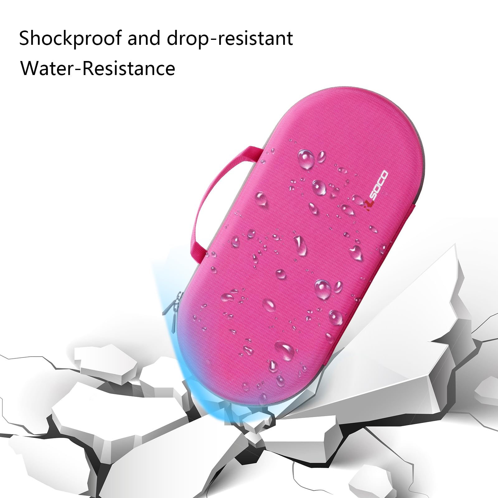 RLSOCO Etui do Dyson Airwrap i.d. Multi-Styler and Dryer HS08 Różowy