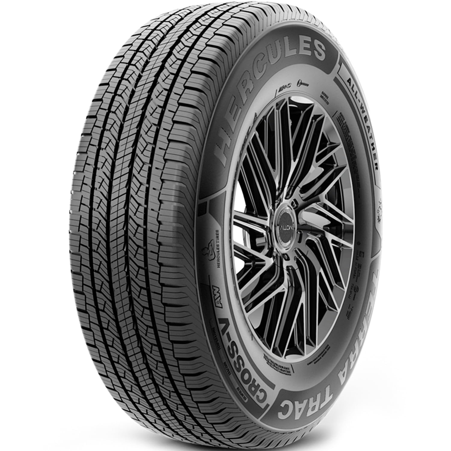 Amazon.com: Hercules Terra Trac Cross-V AW 265/65R18 114T Light