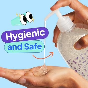 Baseks Water Based Lubricant - Water Base Lube for Couples - 1000 ml