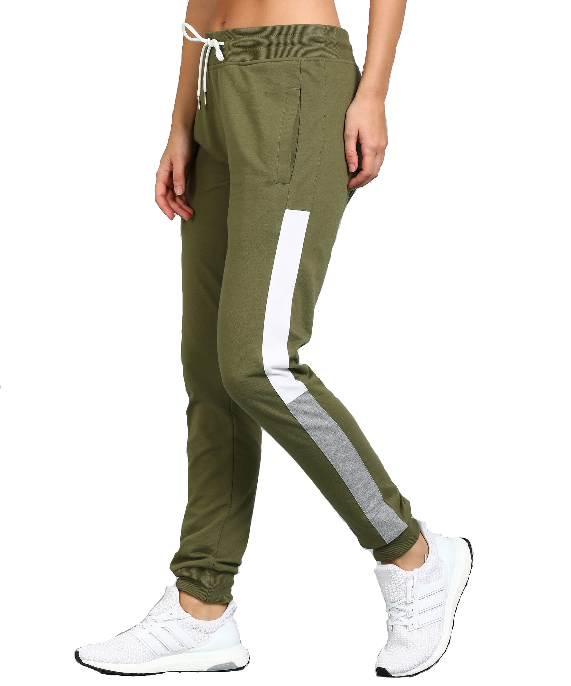 Women's Slim Fit Mid Rise Track Pant
