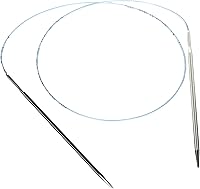 Vista 9 de Addi Turbo Lace - Agujas circulares para tejer, bronce blanco, 23.6 in, 0.059 in, 775-7 60 1,5