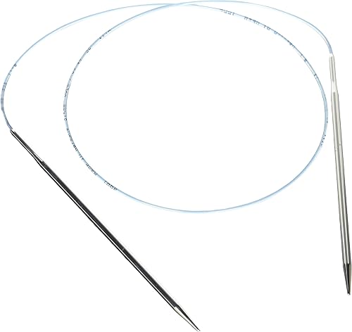 Miniatura 7 de Addi Turbo Lace - Agujas circulares de punto, bronce blanco, 23.6in, 0.098in, 775-7 60 2.5