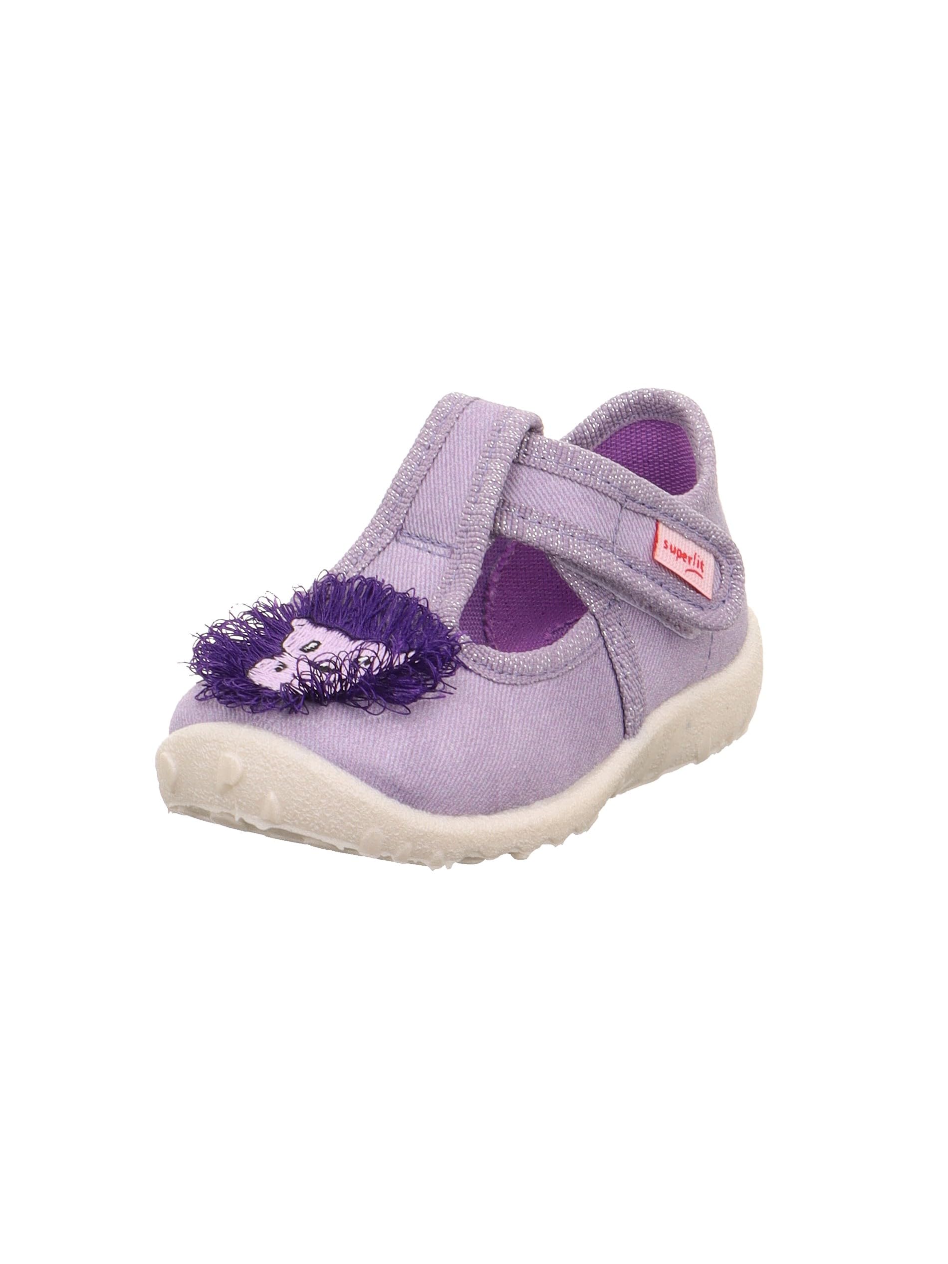 Superfit Spotty Slippers, 22 EU, purple, 5 UK Child