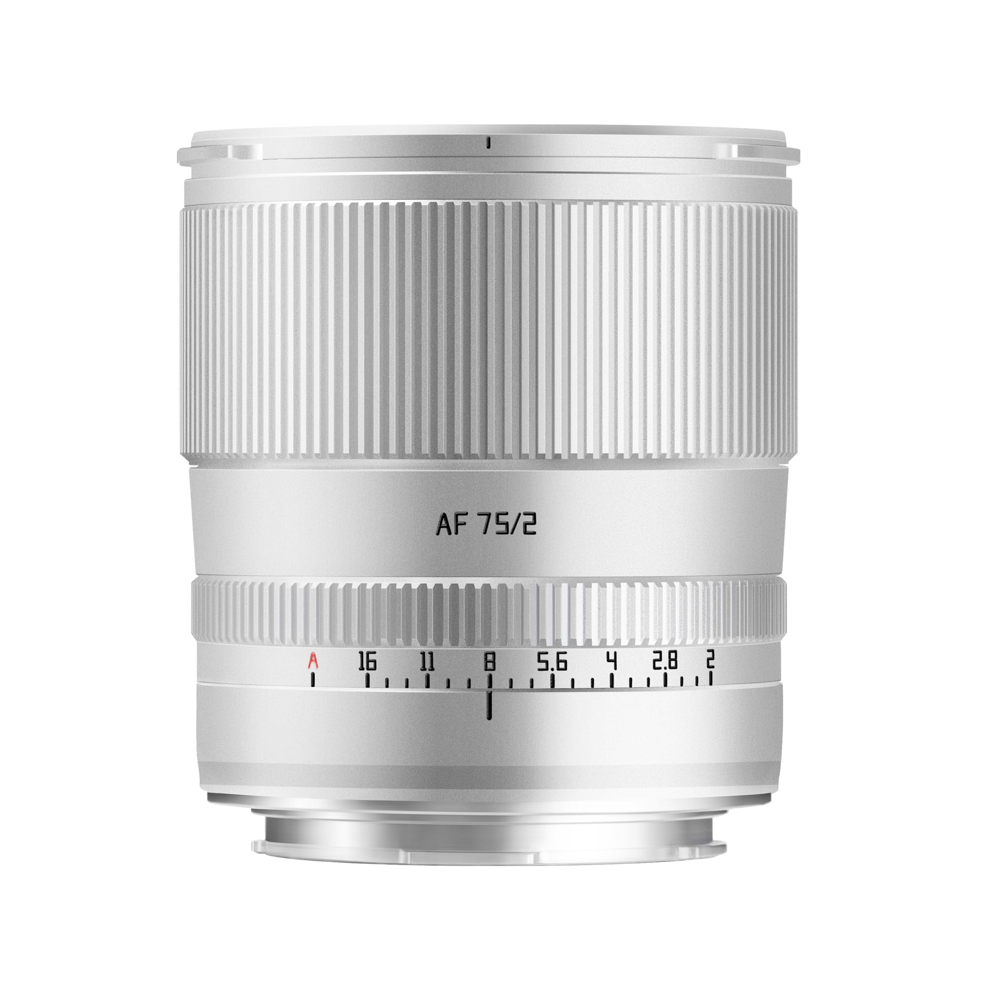 TTARTISAN AF 75mm F2 Srebrny Obiektyw do Kamery Auto Focus Obiektyw Pełnoklatkowy do Portretów (dla L)