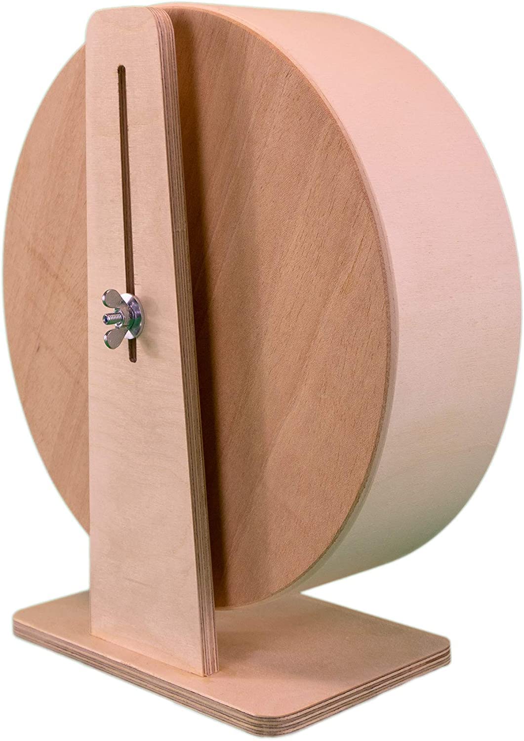 Rueda de corcho Getzoo Premium de 27 cm de Ø HRK277 (Ø 25,4 cm en el interior, 29-39 cm de altura), madera, beige