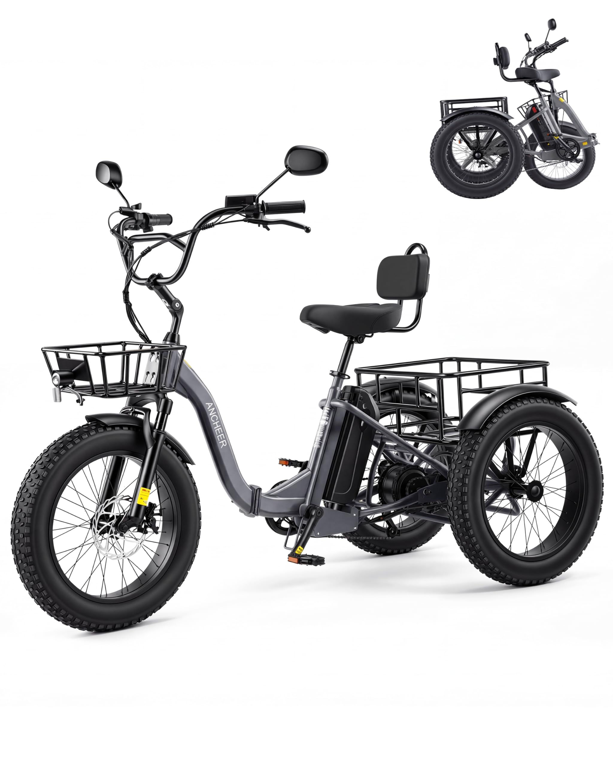 ANCHEER Electric Tricycle