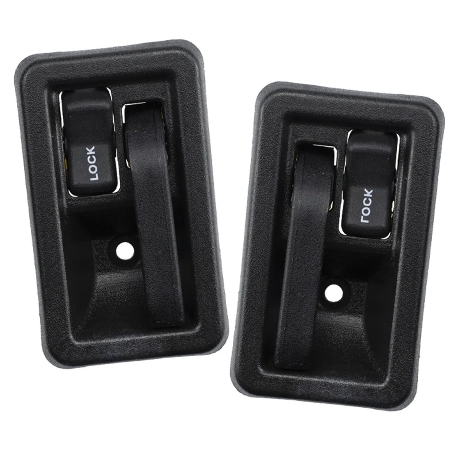 DUDUYANG Car Outside Door Handle for Jeep for Wrangler 1987-2006/ for CJ 1976-1986 1Pair Inside Door Handles Interior Left Right Inner Accessories 55176477AB