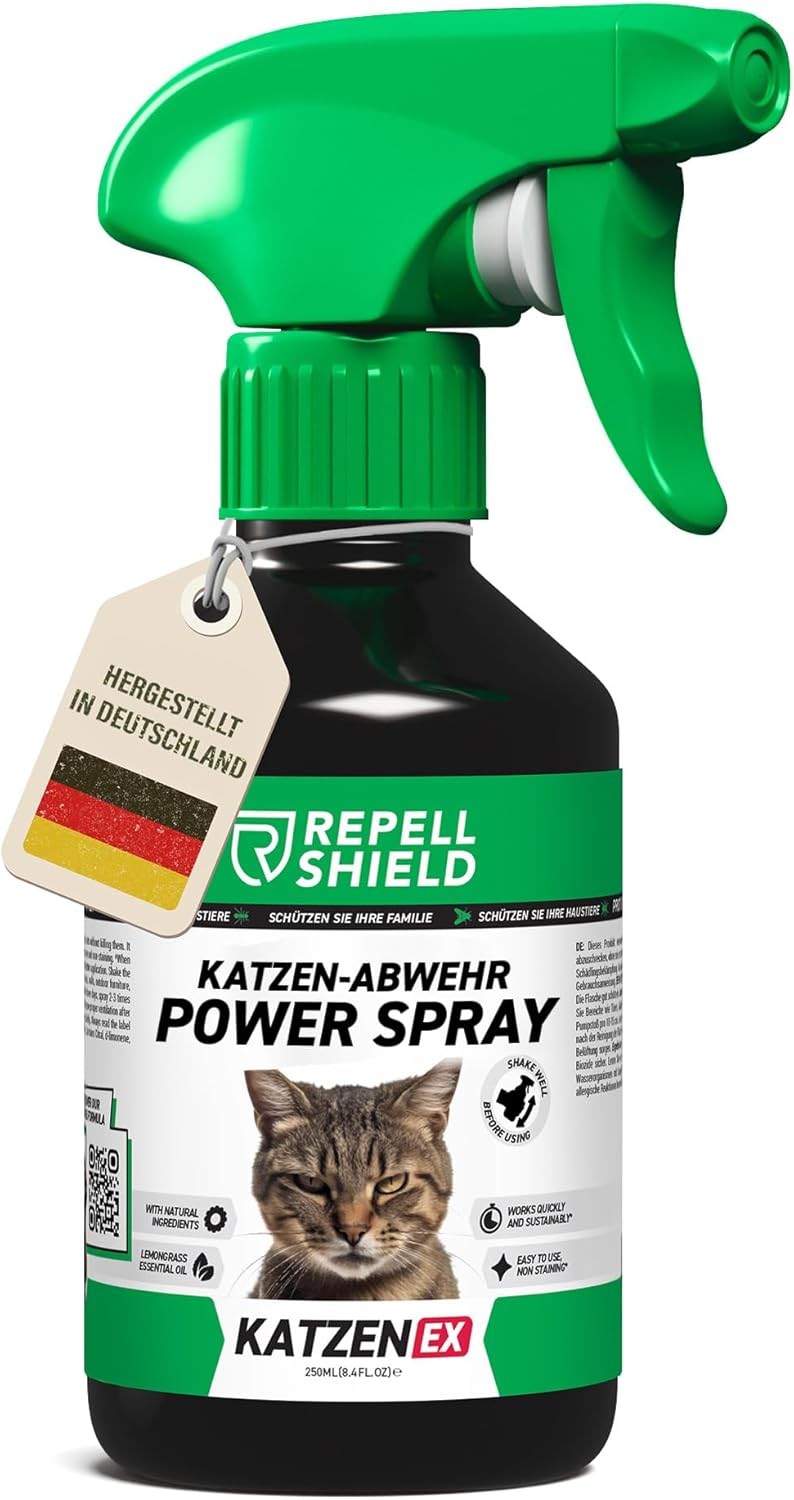 Katzenvertreiber im Test: Natürliche Sprays für ein katzenfreies Zuhause 5 Goldenfellnase RepellShield Natürlicher Katzenvertreiber