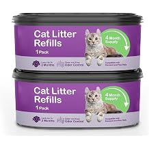 Cat Litter Refill Cartridge Compatible with Litter Cat Genie. 2 Pack