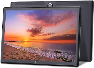 10.1 inch Android 8.1 Metal Ultra-Thin Flat Panel Dual SIM Card Slot 2.5D Flat Glass Touch Screen 2GB RAM 32GB ROM 3G Phablet Built-in Bluetooth WiFi GPS Tablet with(Gray)