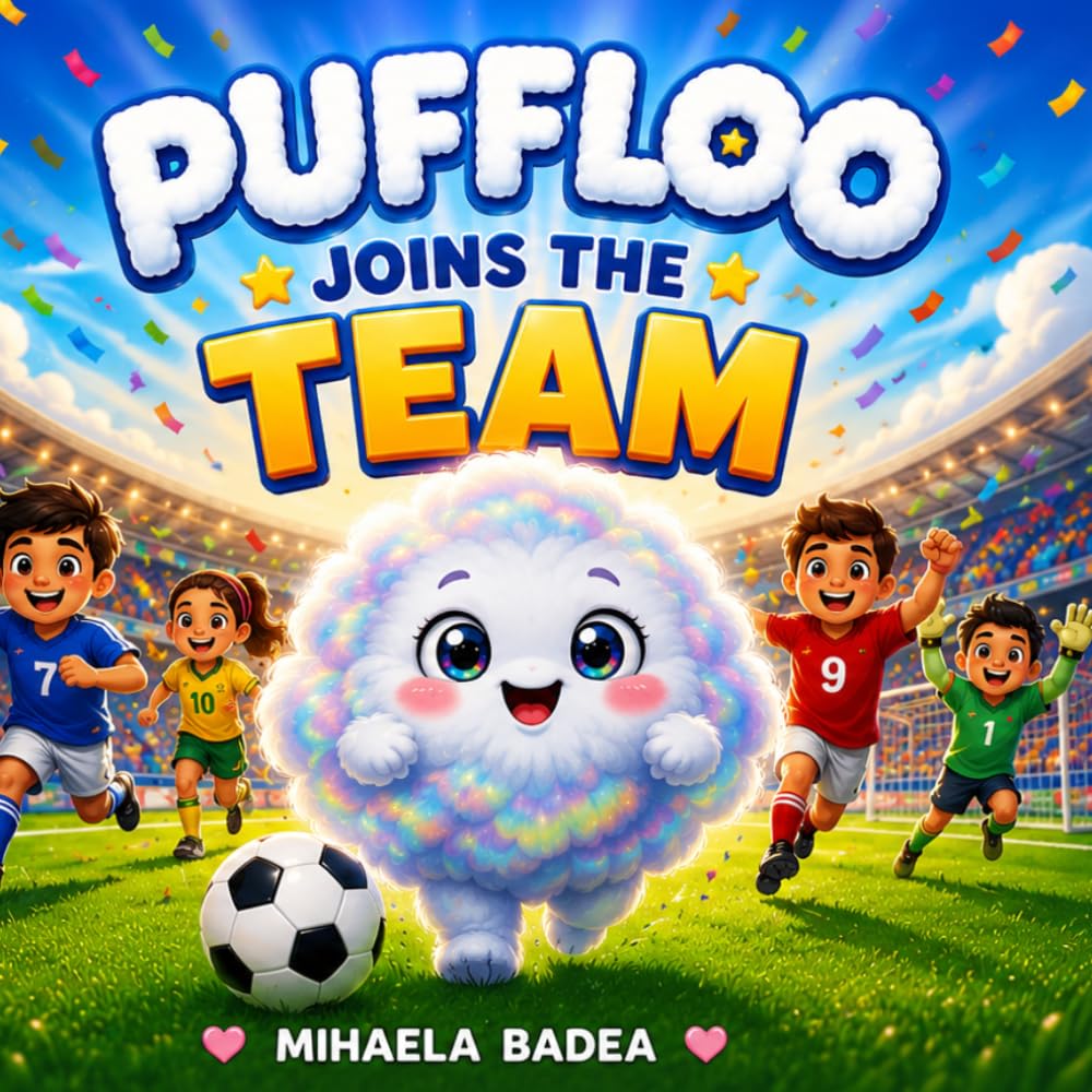 Puffloo Joins the Team: A Heartwarming Soccer Story That Helps Kids Overcome Fear, Build Confidence and Believe in Themselves – Emotional Learning ... and First Experiences (Pufflo’s Adventures)