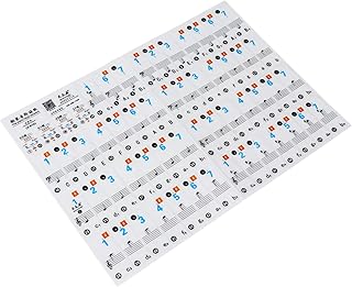 SUPVOX Piano Keyboard Stickers Letter Stickers Kid Piano Sticker Sheets for Kids Piano Note Stickers Music Key Sticker Piano Key Stickers Keyboard Decals Piano Keyboard Decals PVC Child
