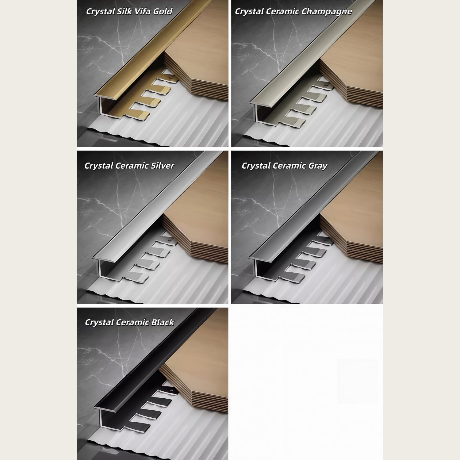 Übergangsprofil Laminat Türübergangsleisten 90cm* 3 Stück Aluleiste Biegbar Winkel Abschlussprofil Flexibel & Stabil Für Runde Wände, Geschwungene Sockel Laminat & Vinyl(Schwarz,18.5mm)
