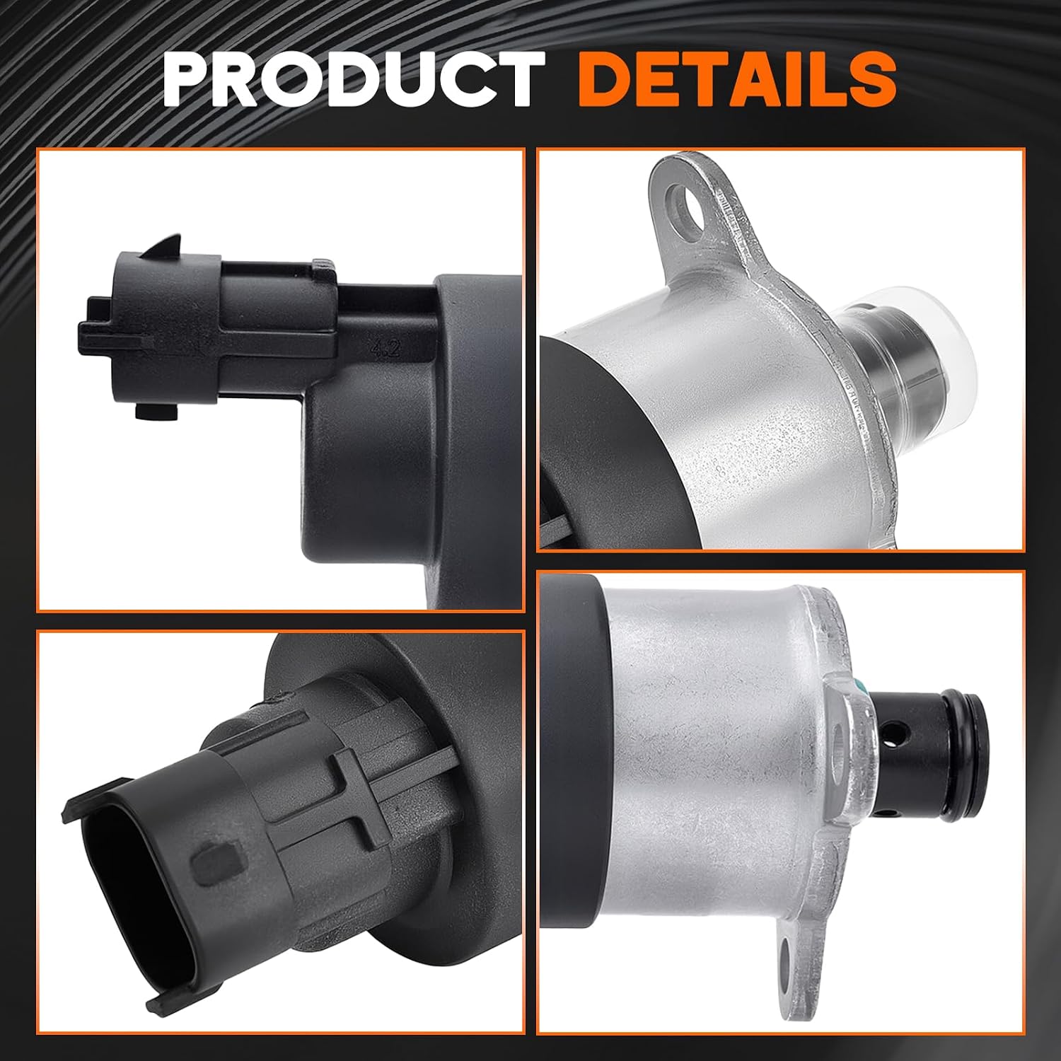0928400666 Fuel Pressure Regulator For Ram 2500 3500 Cummins 2003-2007 Diesel 5.9L