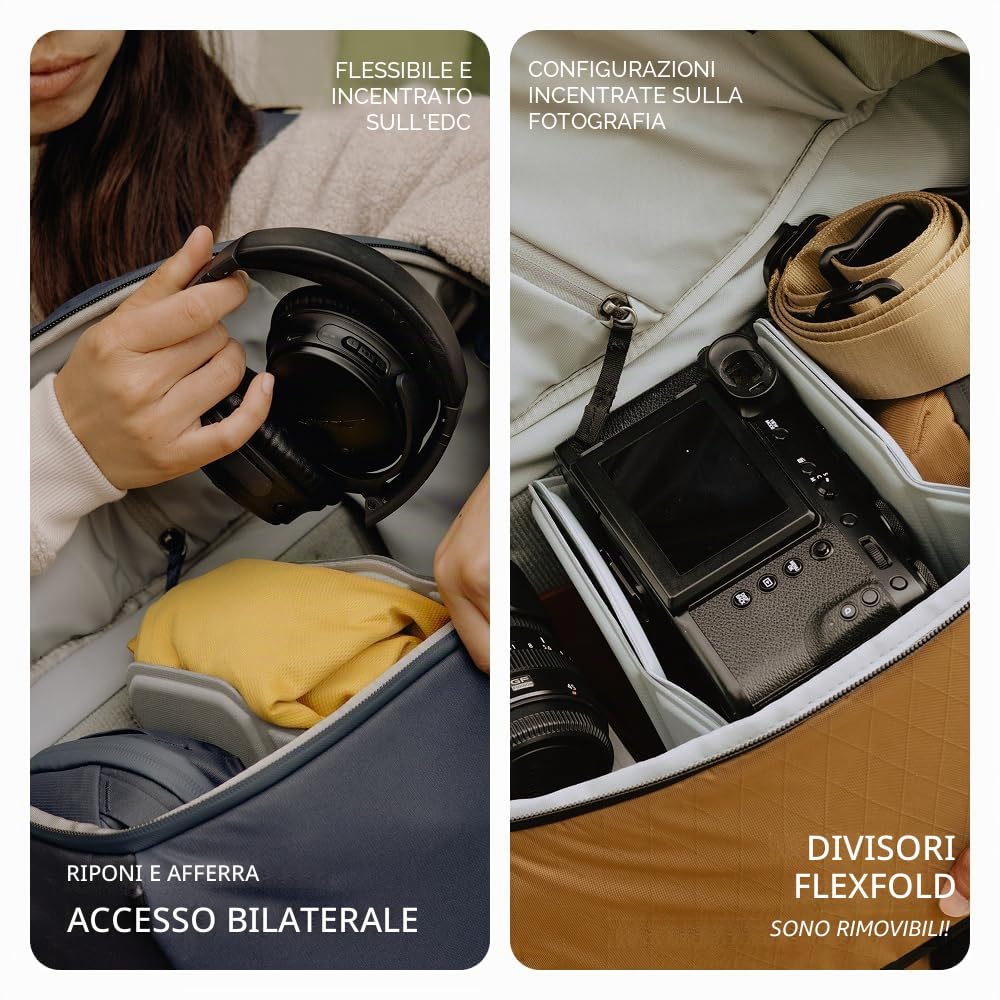 Peak Design Zaino quotidiano, Oceano, 30L