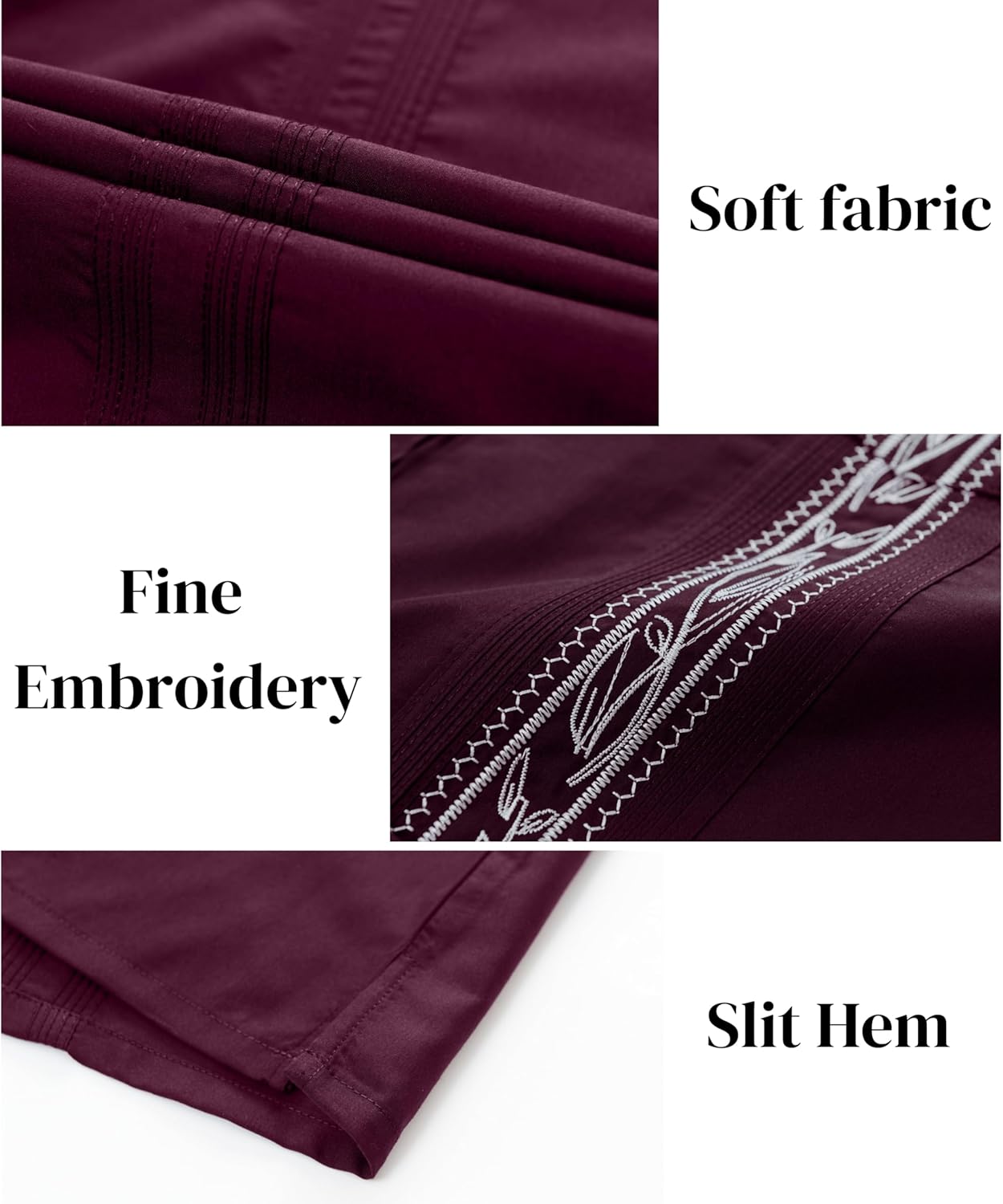 Men's Short Sleeve Guayabera Shirts for Men Cuban Zipper Casual Cotton Beach Tops with Pockets - Image 2