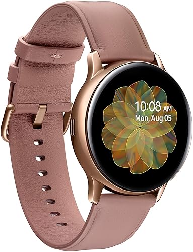 Miniatura 3 de Samsung Galaxy Watch Active2 de acero inoxidable LTE GSM desbloqueado SM-R835U (ATT, Verizon, Tmobile, Sprint) - Garantía de Estados Unidos (dorado,