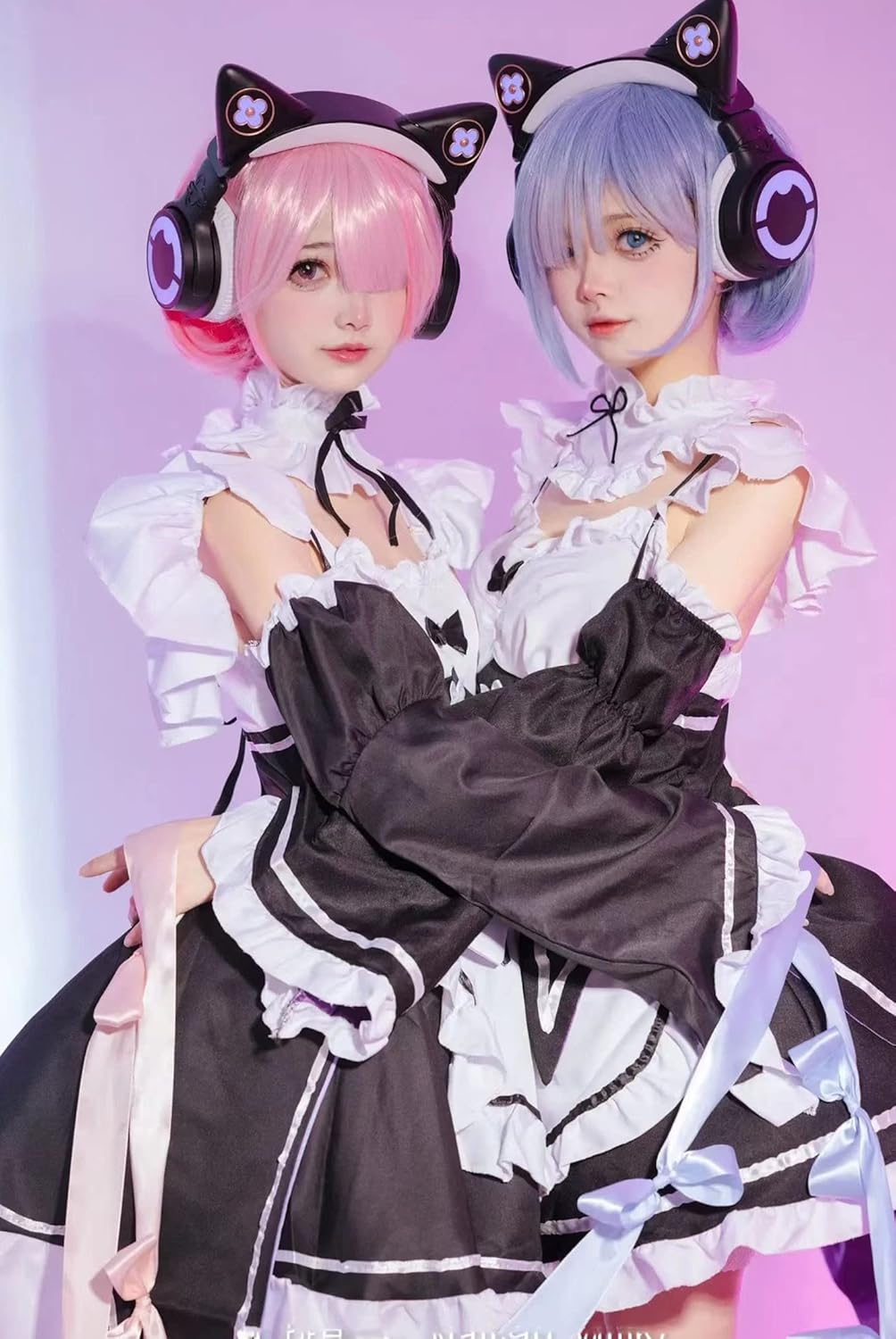 リゼロ￤レムラムコスプレフルセット￤icos製 icos Re：ゼロから始める