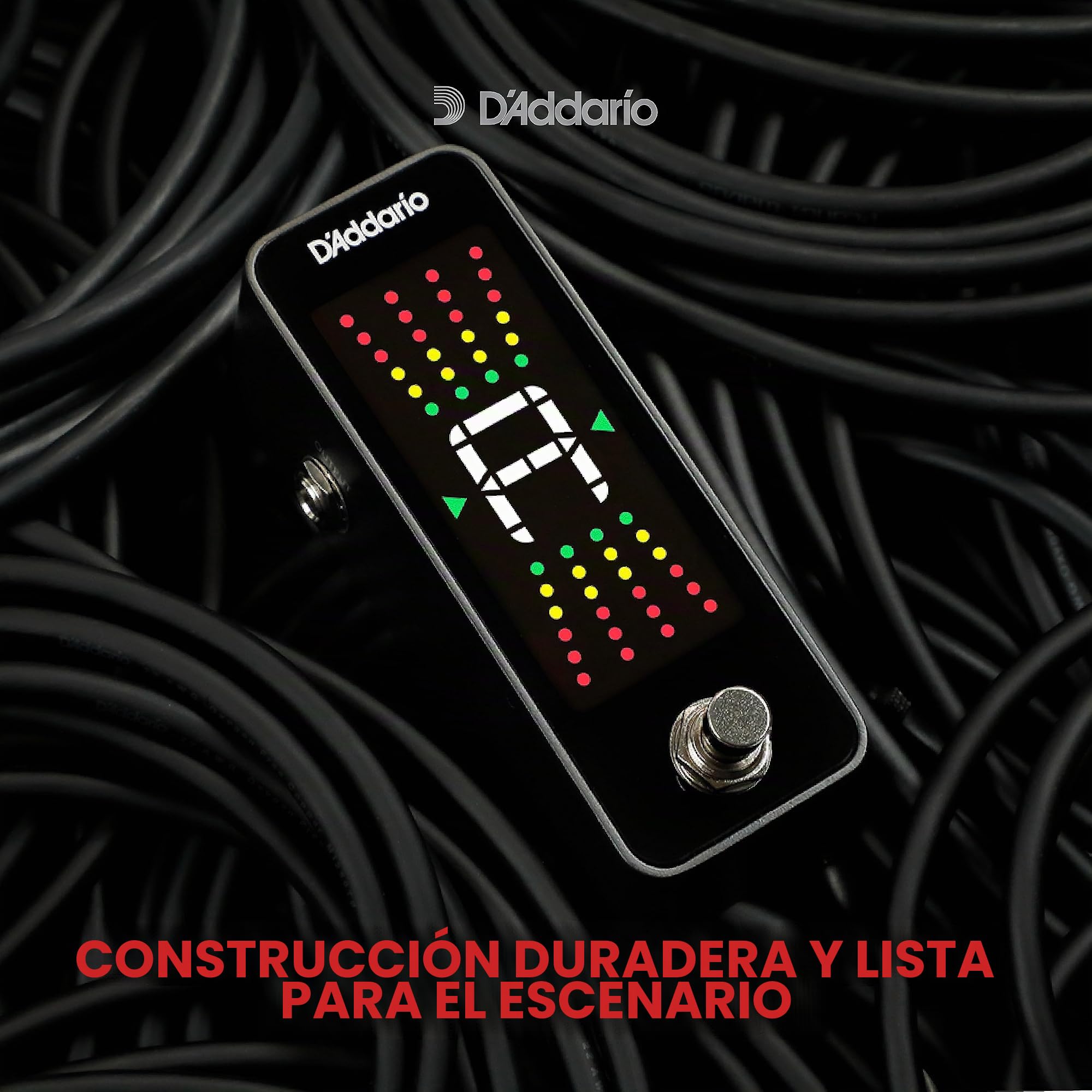 D'Addario Accessories Chromatic Pedal Tuner +