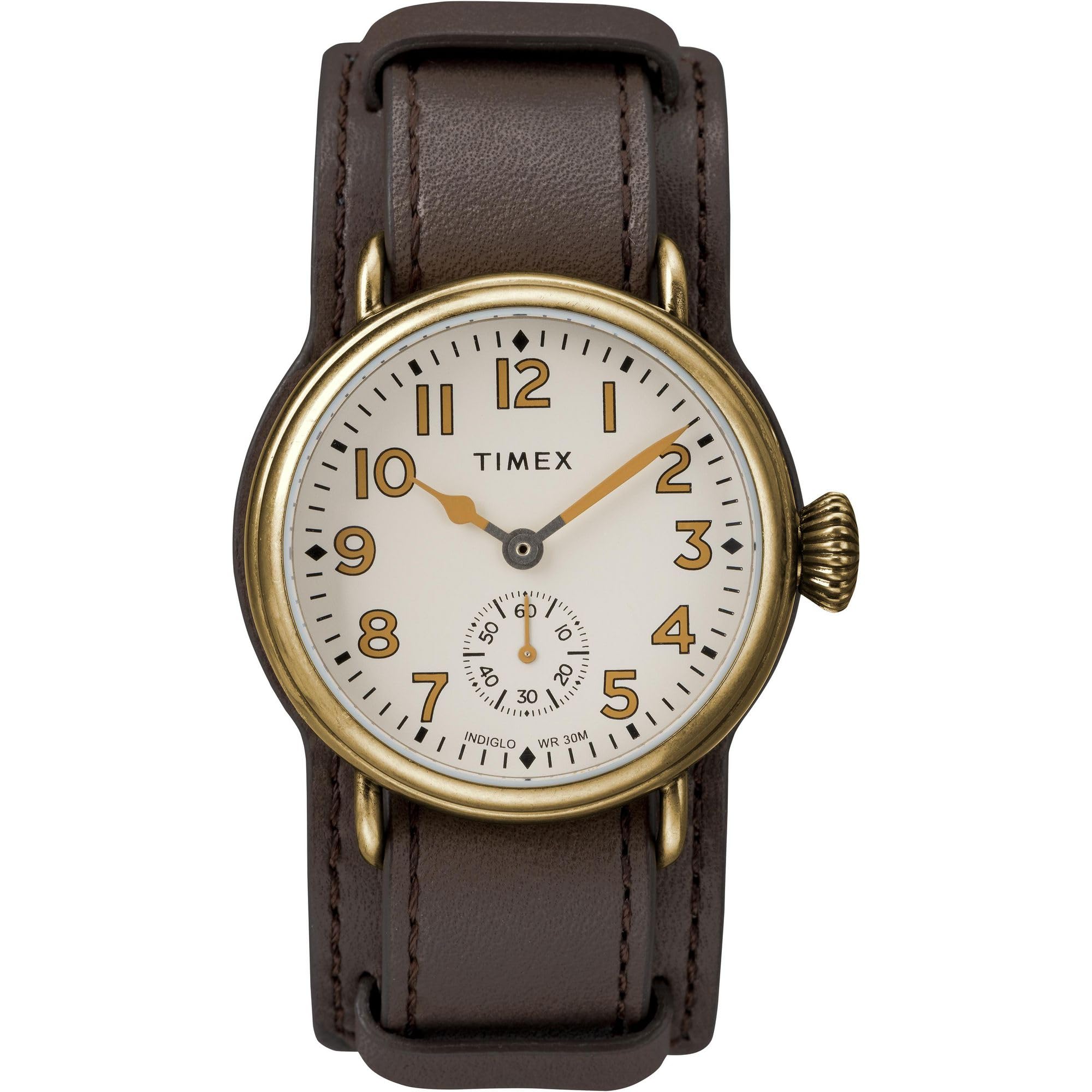 TIMEX Men Leather Cream Analog Dial Watch- Tw2R87900Uj, Band Color-Brown (B0CQVP26ZL) Amazon Price History, Amazon Price Tracker