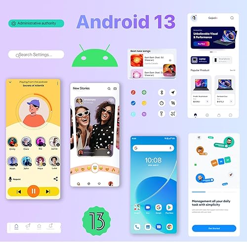 Miniatura 3 de UMIDIGI G5 Mecha - Teléfono celular resistente desbloqueado, Unisoc T606 8+8 GB + 128 GB 6.6 pulgadas FHD Android 13, teléfono resistente al agua