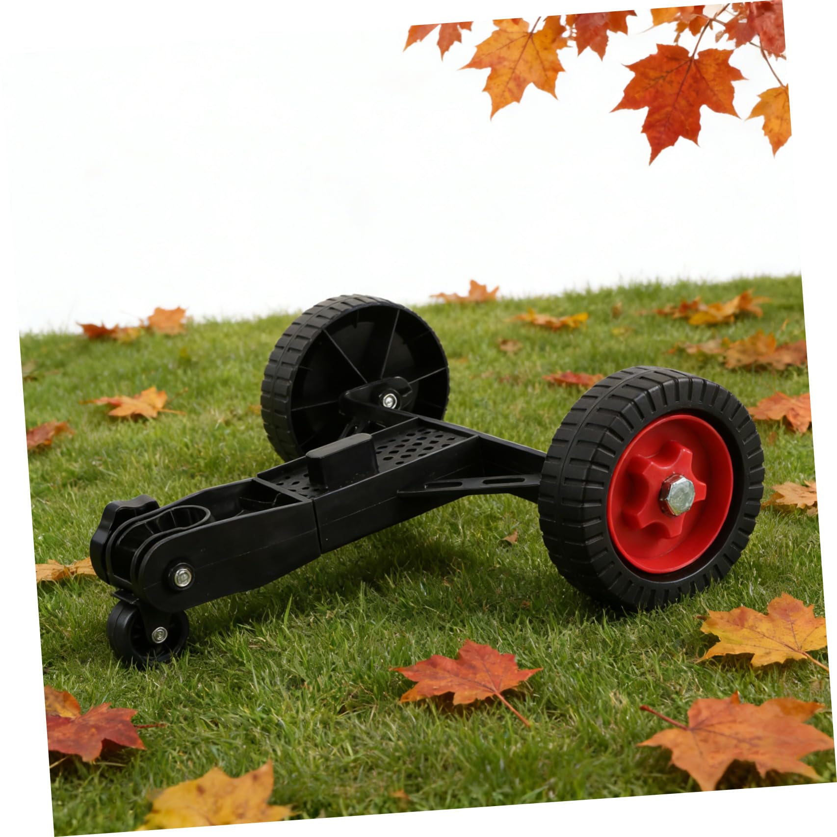 Toddmomy Rueda Auxiliar de Soporte de 26 Mm Accesorio Compatible para Desbrozadora Rueda Negra para Jardín para Manual Uso Exterior