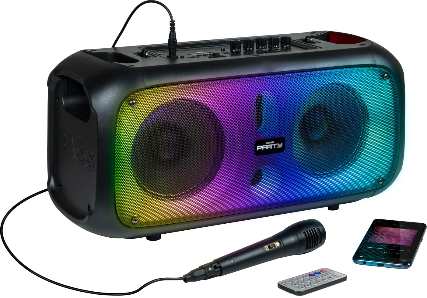 Enceinte Bluetooth avec Effet Lumineux 200 Watts PARTYBTHPLH