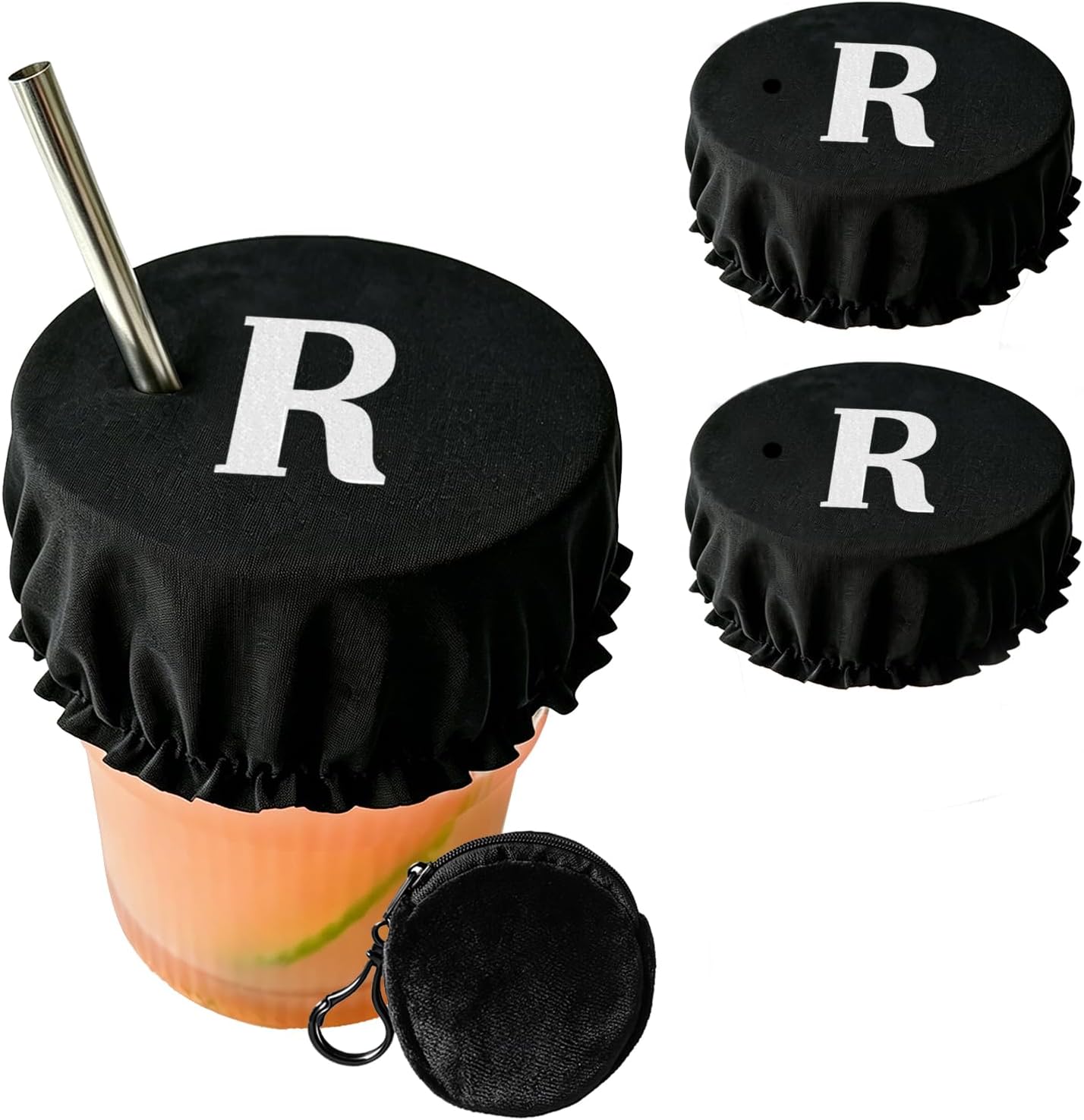 Drink Covers, Personalized Drink Covers for Alcohol Protection Reusable(R)