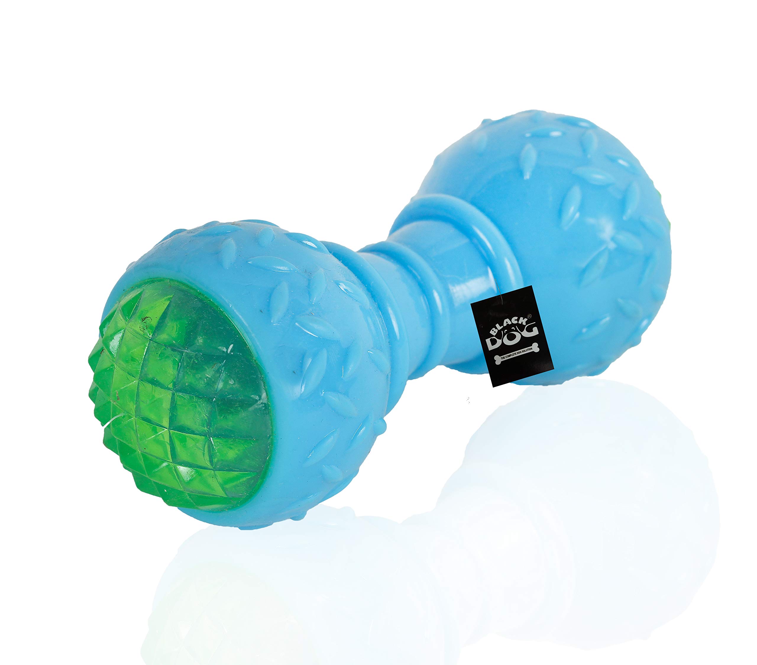 BLACK DOG Dumbbell Lighting Squeaky Toys for Puppies and Dogs and Toys for Playing and Teeth Cleaning Training Toys (Color May Vary) (B089NTPSTM) Amazon Price History, Amazon Price Tracker