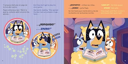 Bluey: Good Night, Fruit Bat/Buenas noches, murcielago: Un libro bilingue