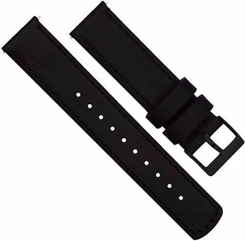 Miniatura 3 de Barton - Correa de reloj de cuero flor con liberación rápida - Ancho a elegir - 16mm, 18mm, 19mm, 20mm, 21mm, 22mm, 23mm o 24mm (0.63, 0.71, 0.75,