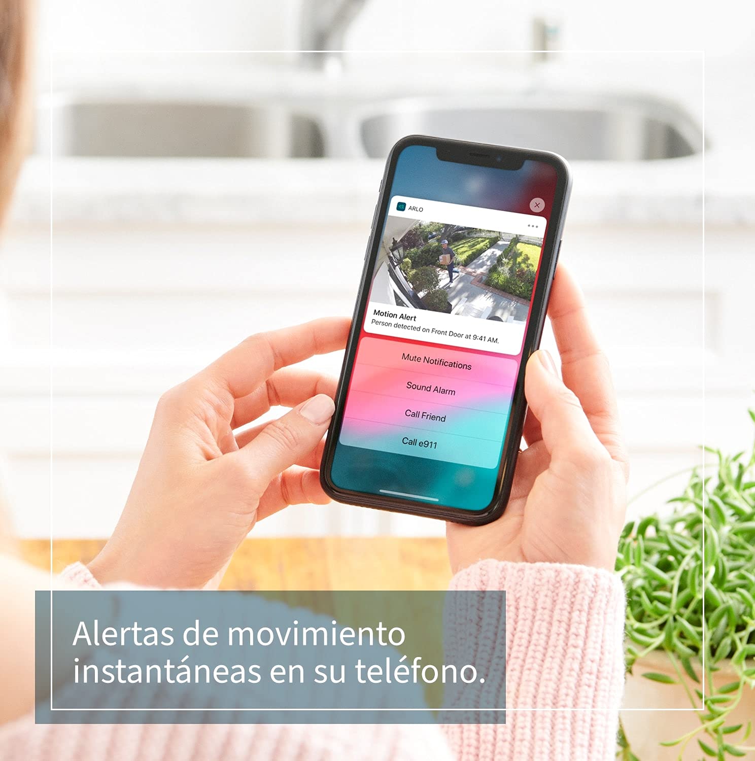Arlo Cable De Carga Magnético 7,6 m, Blanco, Solo Compatible Con La Cámara WiFi Essential (+XL), Para Exteriores, Arlo Accesorio Certificado, VMA3700