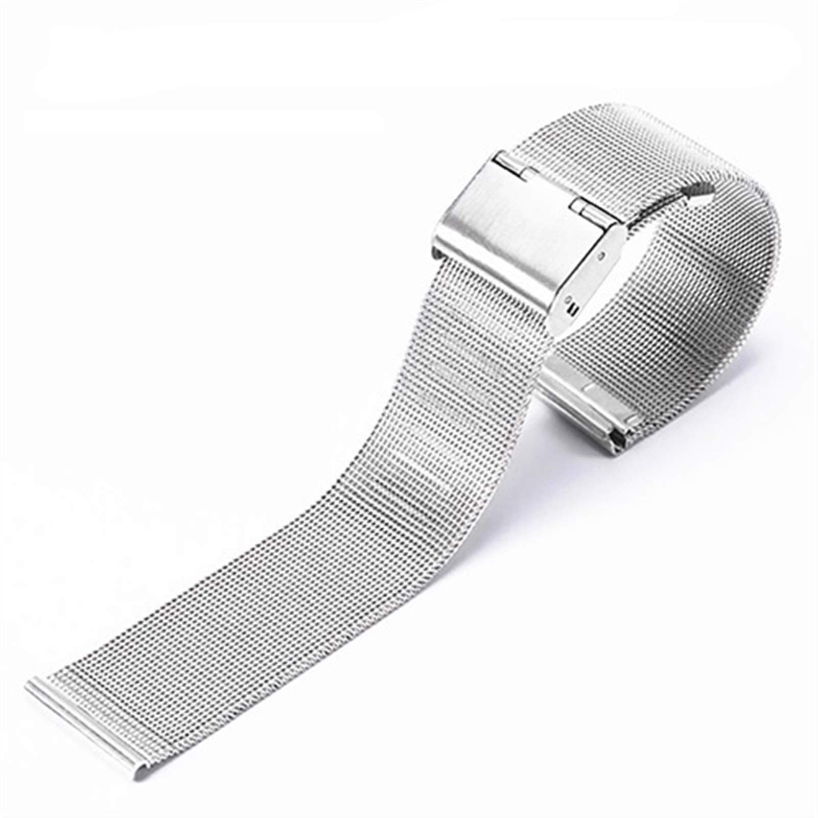 Cinturini per Orologi 3 Colori Cinturino in Acciaio Inossidabile Cinturino Orologio da Polso Cinturino di Ricambio in Maglia 18 20 22 24 mm