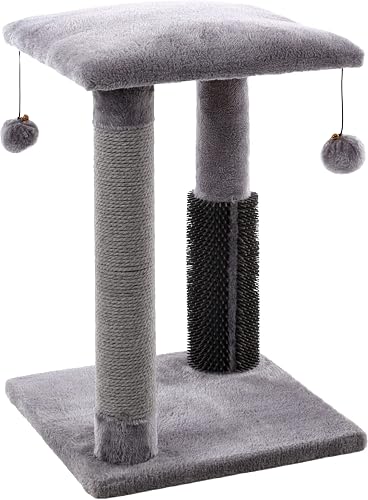 Flamingo Árbol rascador Una Gris & Gris Oscuro - 35x35x48,5cm