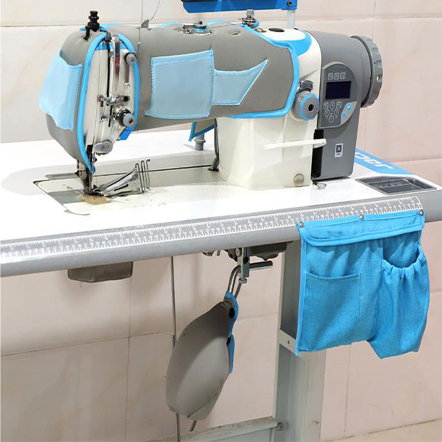 ArrErr Sewing Machine Knee Lifter Cushion Pad Comfort Foam Cover Protector for JUKI Singer Consew Brother Pfaff Reliable Rex Yamata Industrial Blindstitch Sewing Machines Walking Foot Sewing