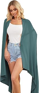 Tencel Cashmere Shawl Wraps for Women,Pashmina Stole Airplane Travel Woo...