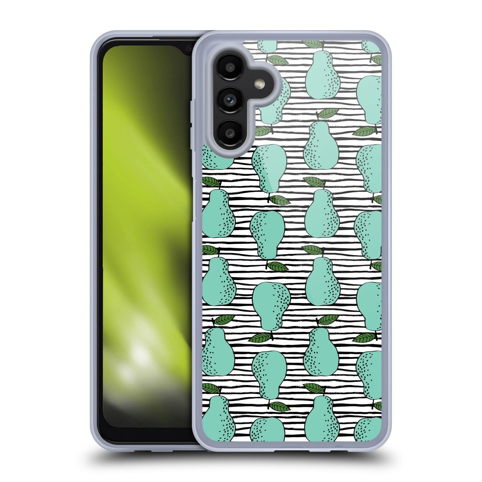 Funda de gel Samsung Galaxy A13 5G con diseño de peras Andrea Lauren de Head Case Designs 7