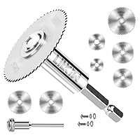 Vista 7 de 8 piezas hojas de sierra de taladro rotativo