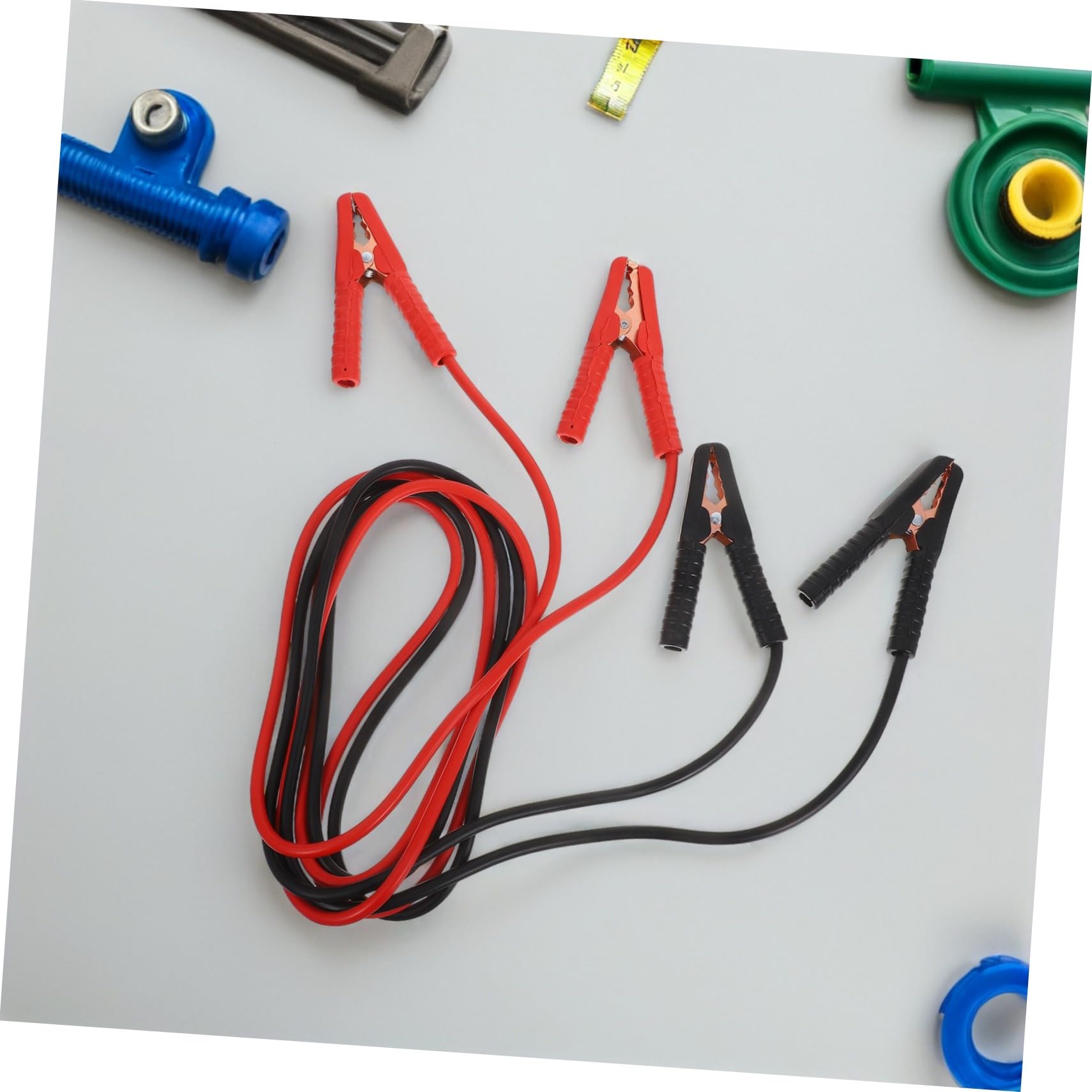 Cabilock Cavi di Avviamento per Auto Camion e Impieghi Gravosi Cavi per Batteria Morsetti Isolati Connettore per Batteria Auto Trasferimento Potenza Rapido Design Portatile (3 Metri)