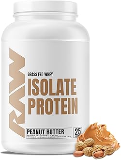 RAWNutrition Isolate Protein, Peanut Butter - 857g
