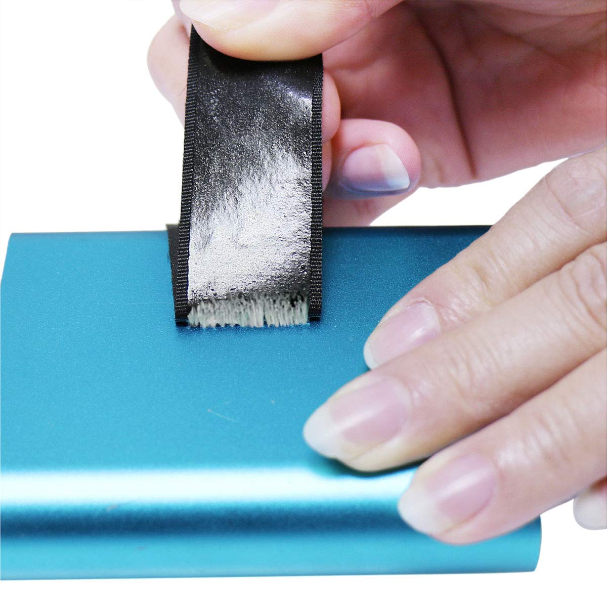 Tiras autoadhesivas de 27 pies x 1 pulgada, cinta de gancho de cierre adhesiva resistente y fuerte, cintas de montaje de tela de nailon para costura, manualidades, bricolaje, uso en interiores o