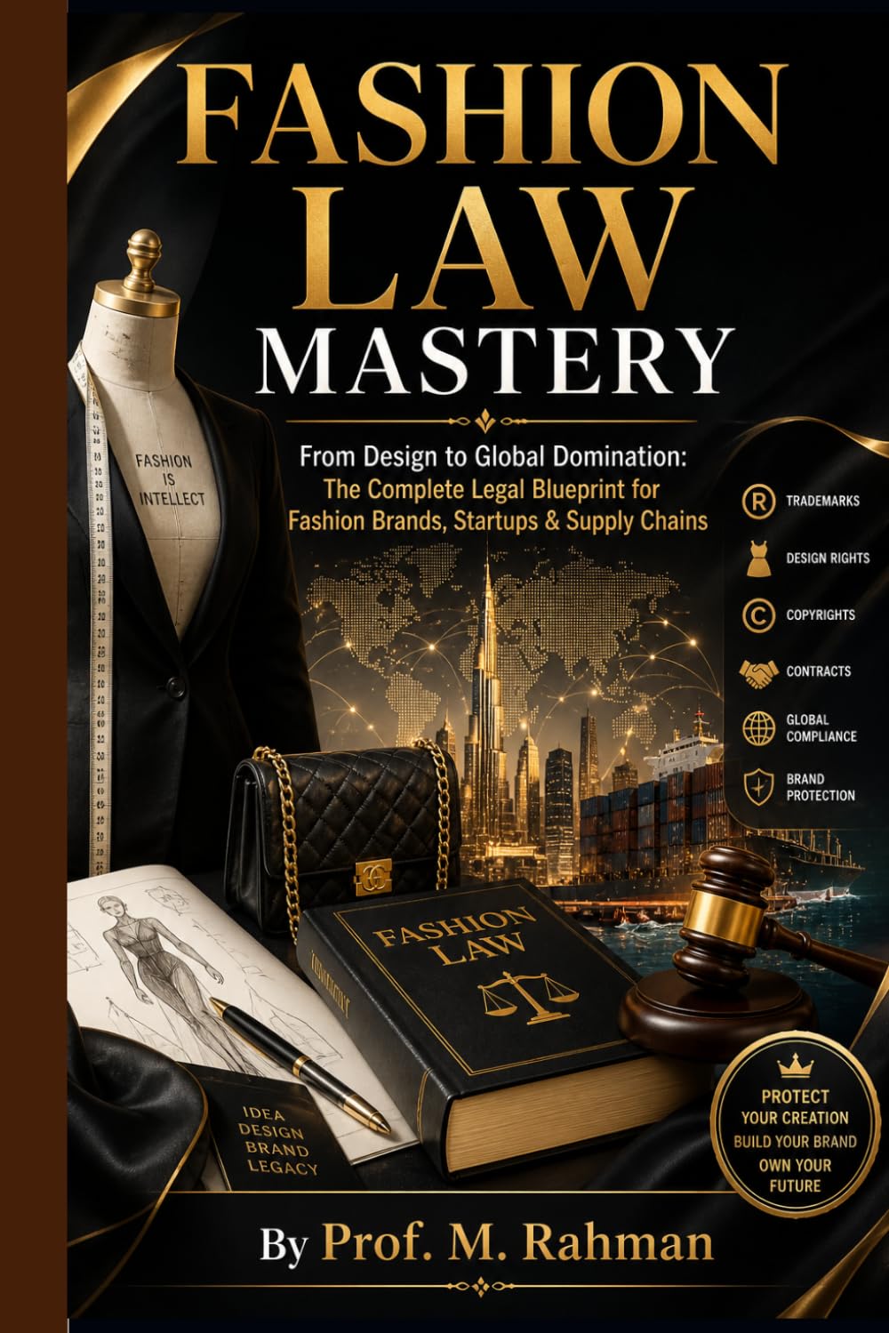 FASHION LAW MASTERY: From Design to Global Domination: The Complete Legal Blueprint for Fashion Brands, Startups & Supply Chains