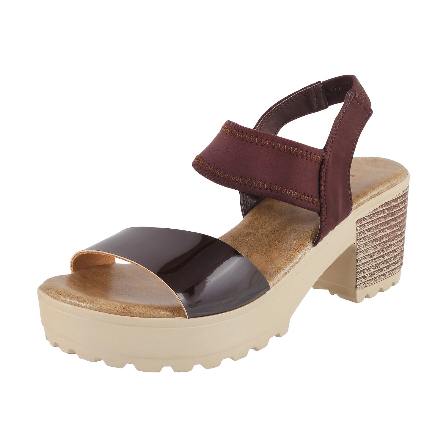 Mochi Womens Tan Heeled Sandal-4 Kids UK (33-9815) (B072NH3LGQ) Amazon Price History, Amazon Price Tracker