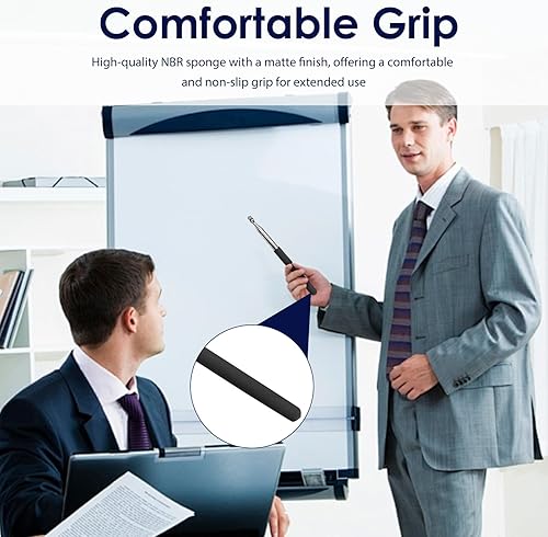 Miniatura 4 de Puntero retráctil para profesor, puntero con lápiz capacitivo, suave y sensible para tableta, lápiz capacitivo, entrenador para profesor, puntero de