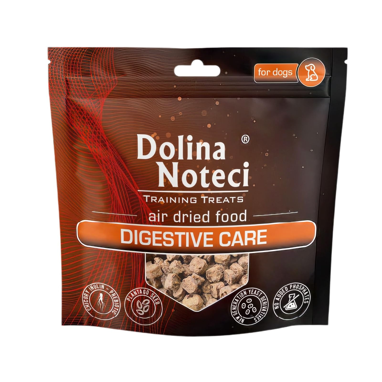 Dog Training Treats - Air Dried Dog Food - Support for Fitness/Skin & Coat/Digestive/Joint/Allergy - Healthy Nutritious - Dolina Noteci (130g)