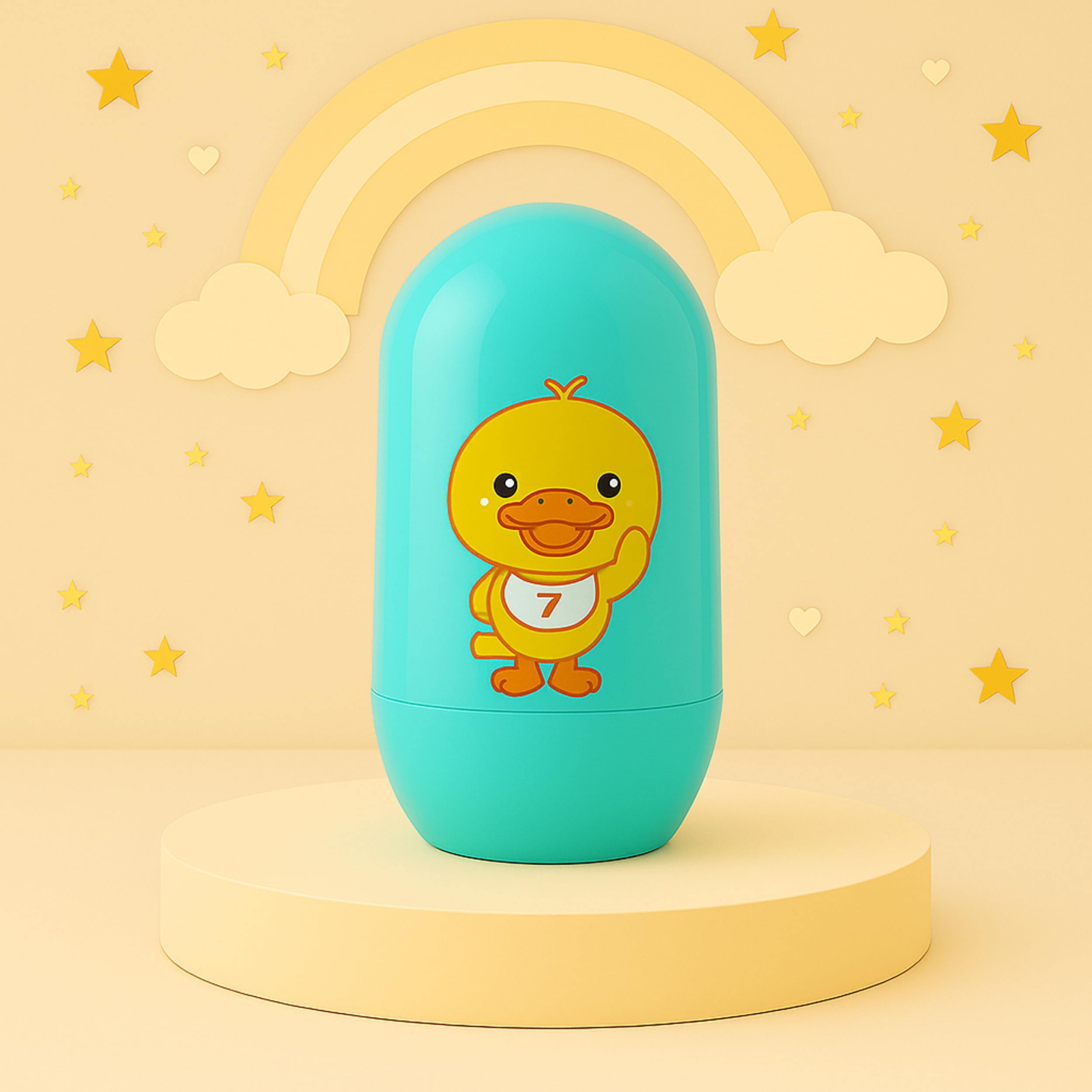 The Cheeky Kidzz Baby Grooming Essential Nail Manicure Pedicure Cutter Safety Kit 4 IN 1 Combo With Cute Printed Portable Travel Protective Case For Toddlers/Infants/New Borns(0 Months+)(GREEN BAYMAX)-image-4