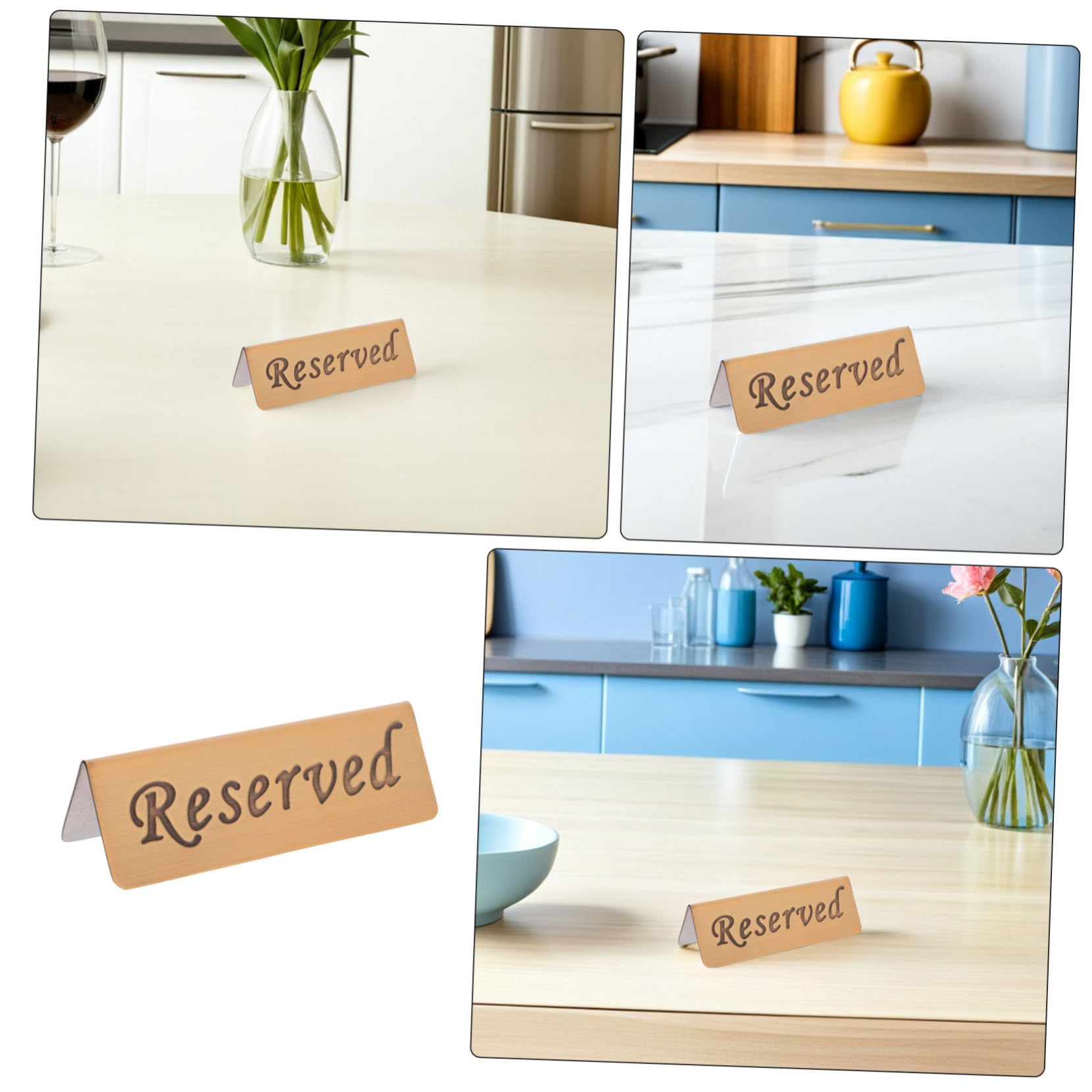2 Letreros De Para Mesas De Comedor Letreros De Mesa Para Bodas Tarjetas De Lugar Reservado De De Escritorio De De Hotel De